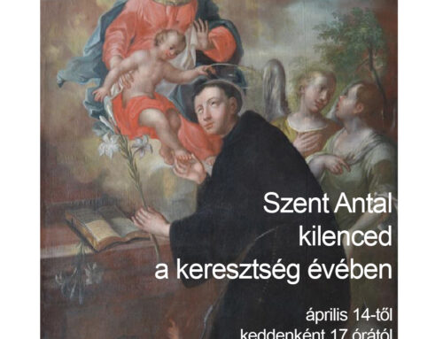 Szent Antal kilenced a keresztség évében